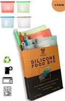 Findhal Design Destiny Silicone Food Bag 4 Pack