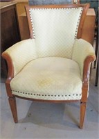 Upholstered Sitting Room Chair "AS IS"
