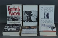 6 Hardcover Books on our Presidents