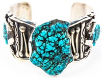 Jewelry Sterling Silver Turquoise Cuff Bracelet