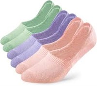 DQCUTE No Show Socks Women's Size 9-12 6 Pairs