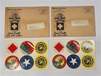 2) 1930'S SEAL CRAFT DISCS UNUSED W/ MAILER