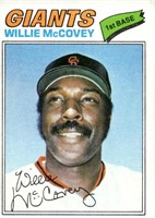 1977 Topps #547 Willie McCovey VG
