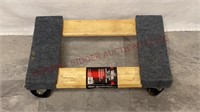 Ironton 1000 lb Cap. 18"x12" Carpeted Movers Dolly