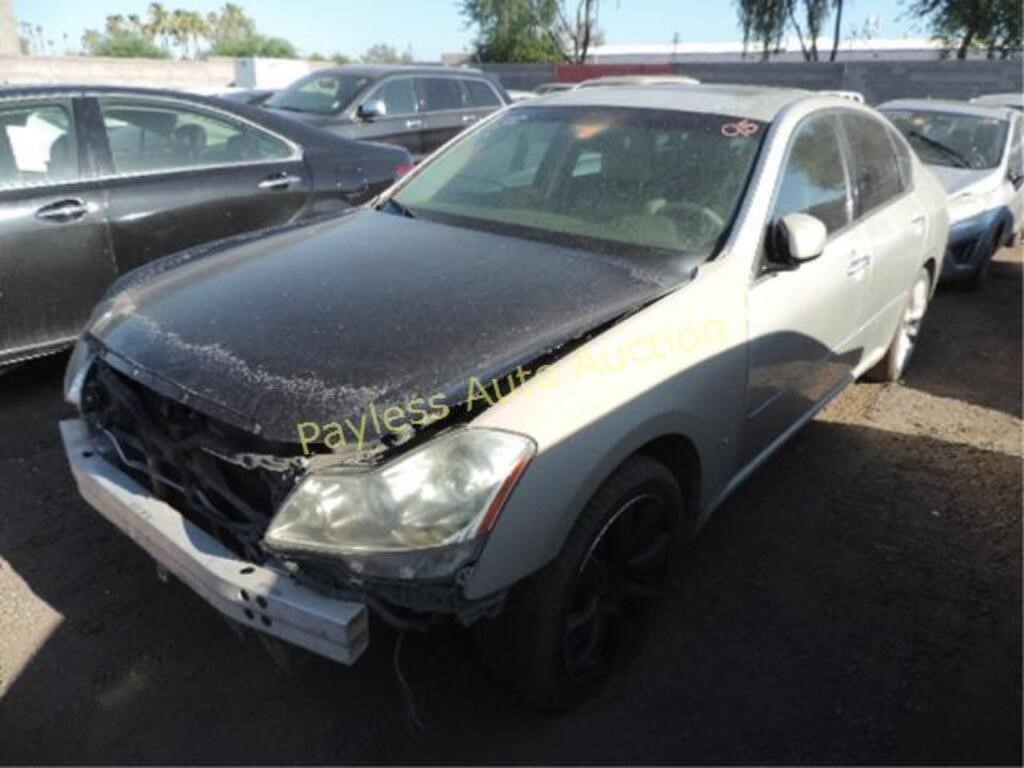 2006 Infiniti M35 JNKAY01E66M107349 Silver