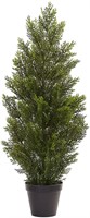 Nearly Natural 3’ Mini Cedar Pine Tree, 3', Green
