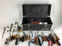 Tool Box, Hand Tools, Screw drivers, Assorted