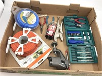 SMLL TOOL KIT, WEED WHIP STRING, PILERS, ROUTER