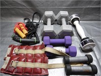 Physical Fitness Weights etc Lot