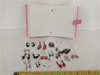 Ear Ring Lot & Ear Ring Organizer Book