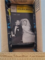 Box of Vintage Theater Playbills