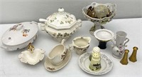 Ceramic Porcelain Collectibles: Dishes, Bases