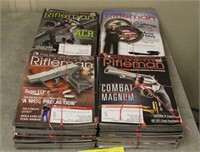 (94) American Rifleman NRA Magazines, 2009-2016