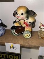 Vintage Puppies on Tricycle Bank