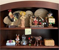 Q - MIXED LOT OF COLLECTIBLE FIGURINES (O18)