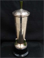 1930 silver plated Deco dog trophy