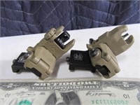 (2) GG&G Rail Mount MBUS Gun items