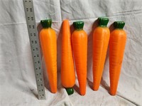BLOW MOLD LARGE CARROTS. Hard to find