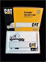ERTL 1:64 Caterpillar Cab w/ Trailer New In Box
