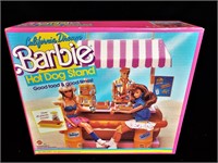 Mattel 1987 California Dream Barbie Hot Dog Stand