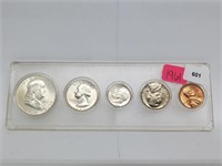 1961 90% Silver Mint Set