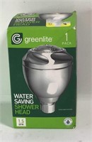 New Greenlite Water Saving Shower Head