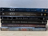 6 Dvd's - The 100 First Season And Second Season