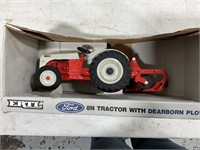 Ertl ford 8n tractor with Dearborn plow