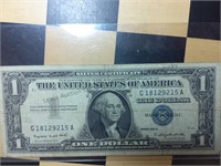 1957 series silver certificate great condition
