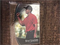 2001 Upper Deck Stat Leaders Tiger Woods SL17