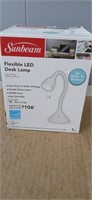 New... Sunbeam Flexible LED Desk Lamp