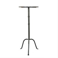 Creative Co-Op Metal Martini Table Black table