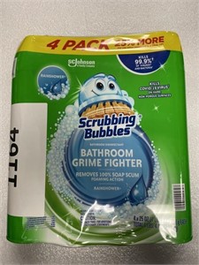 Scrubbing Bubbles bathroom fighter 4 pack