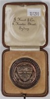 Silver 1913 University of Sydney medal