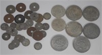 Quantity of oriental coins and replicas