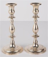 Marshall Field's Pair of Sterling Candlesticks.