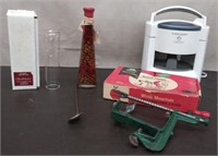 Box Jar Opener, Apple Peeler, Bottle Chimney, Misc