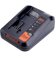 20V MAX Lithium Battery Charger Black and Decker