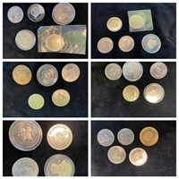 Assorted lot of x29 Canada Trade Tokens