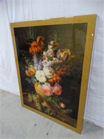 Large Floral Wall Art