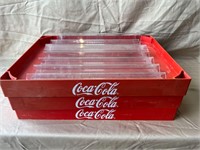 Coke Cola Plastic 3 shelf system