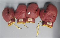 (2) Pair of AAU official boxing gloves.
