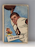 1952 Bowman Large #2 Otto Graham Browns Creases