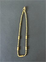 Napier Elegant Beaded Gold-Tone Bracelet