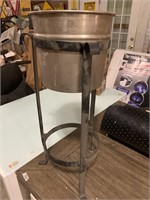 Grolsch premium lager metal bucket and stand