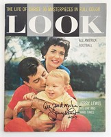 Jerry Lewis signed Look Magazine Dec 23 1958