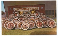 5"x3" Sunburst Wheels Postcard