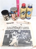 Harmon Killebrew Mug, Tin, Pop. Paper