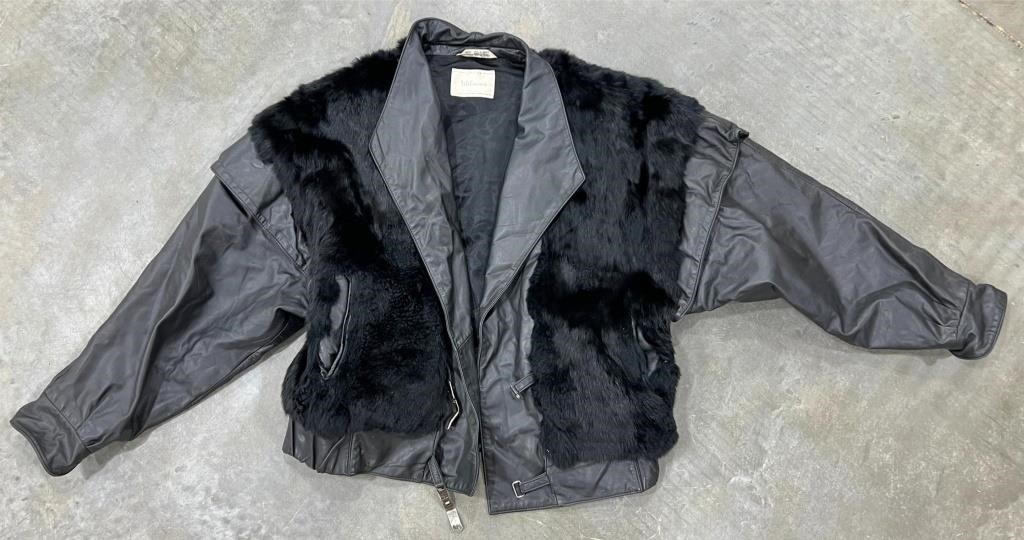 Wilson Fur & Leather Woman's Jacket Sz M