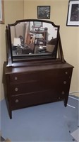 3pc dresser/mirror, armoire and Headboard